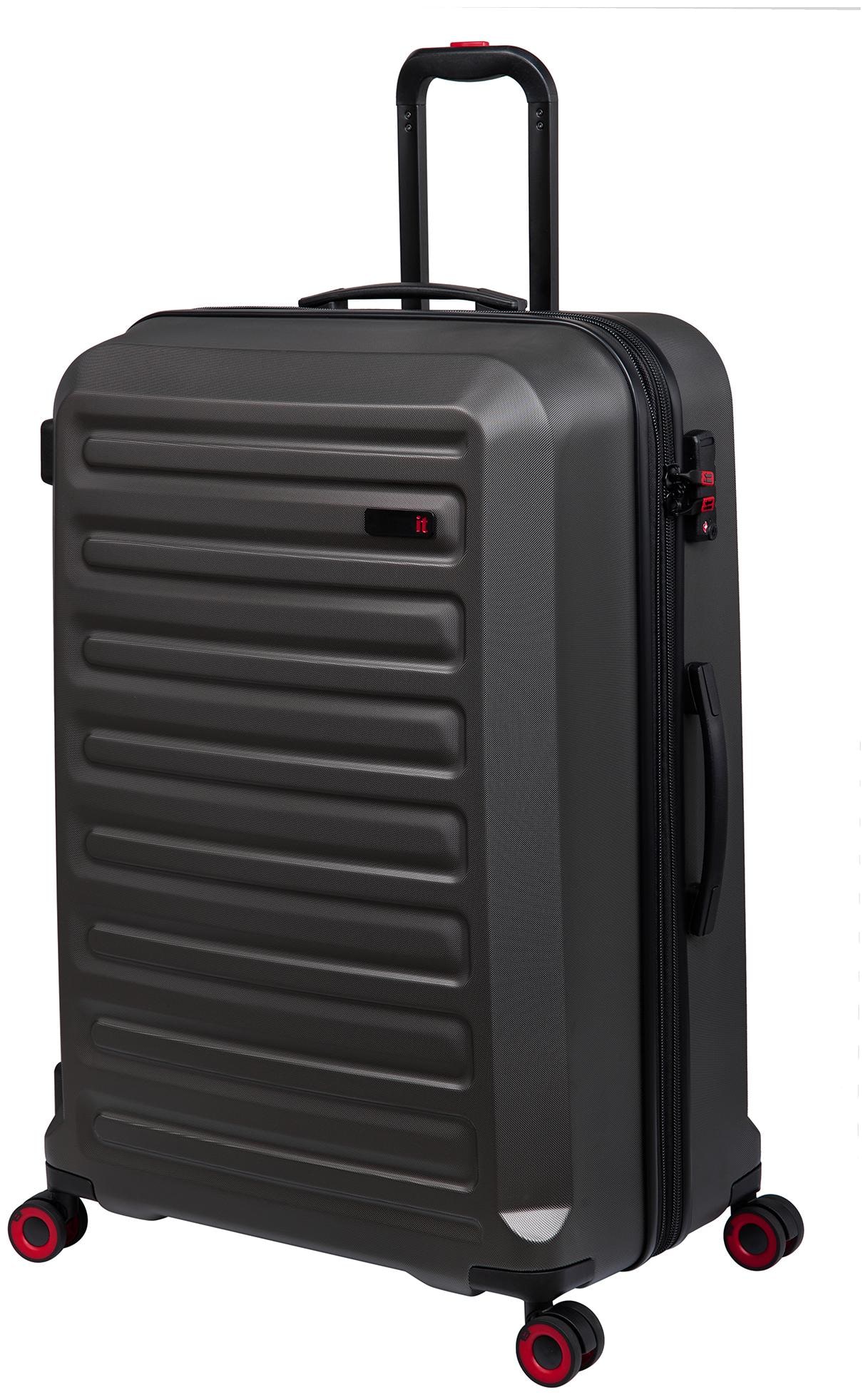 

IT Luggage Oscillate-80 cm Pewter Large Size Hard Luggage Bag ( Grey 8 Wheels )