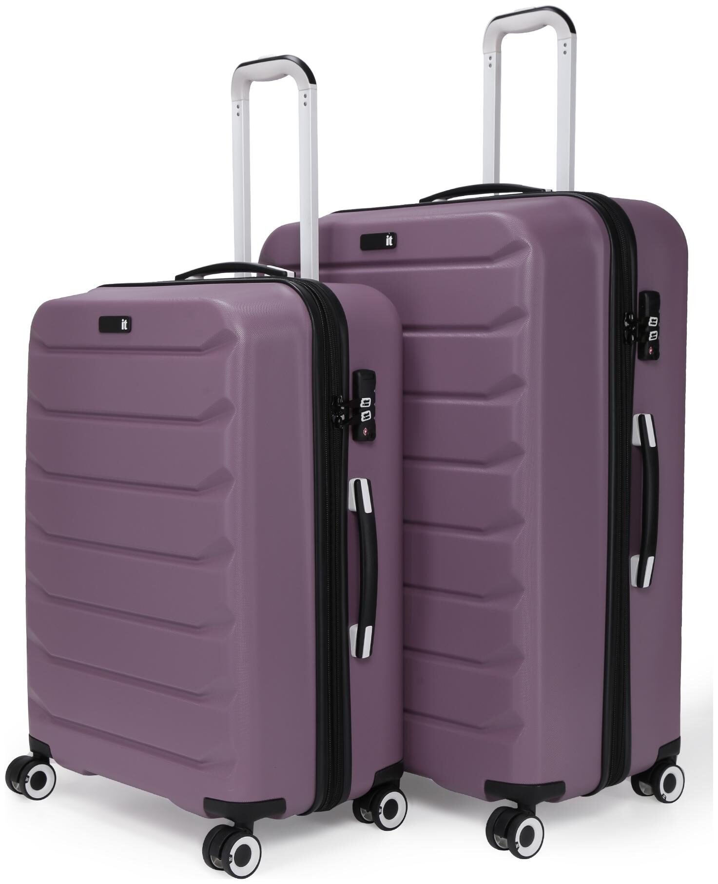 

IT Luggage 16-2571-08-Berry-Shake-83-72 Medium Large Size Luggage Set ( Purple 8 Wheels )