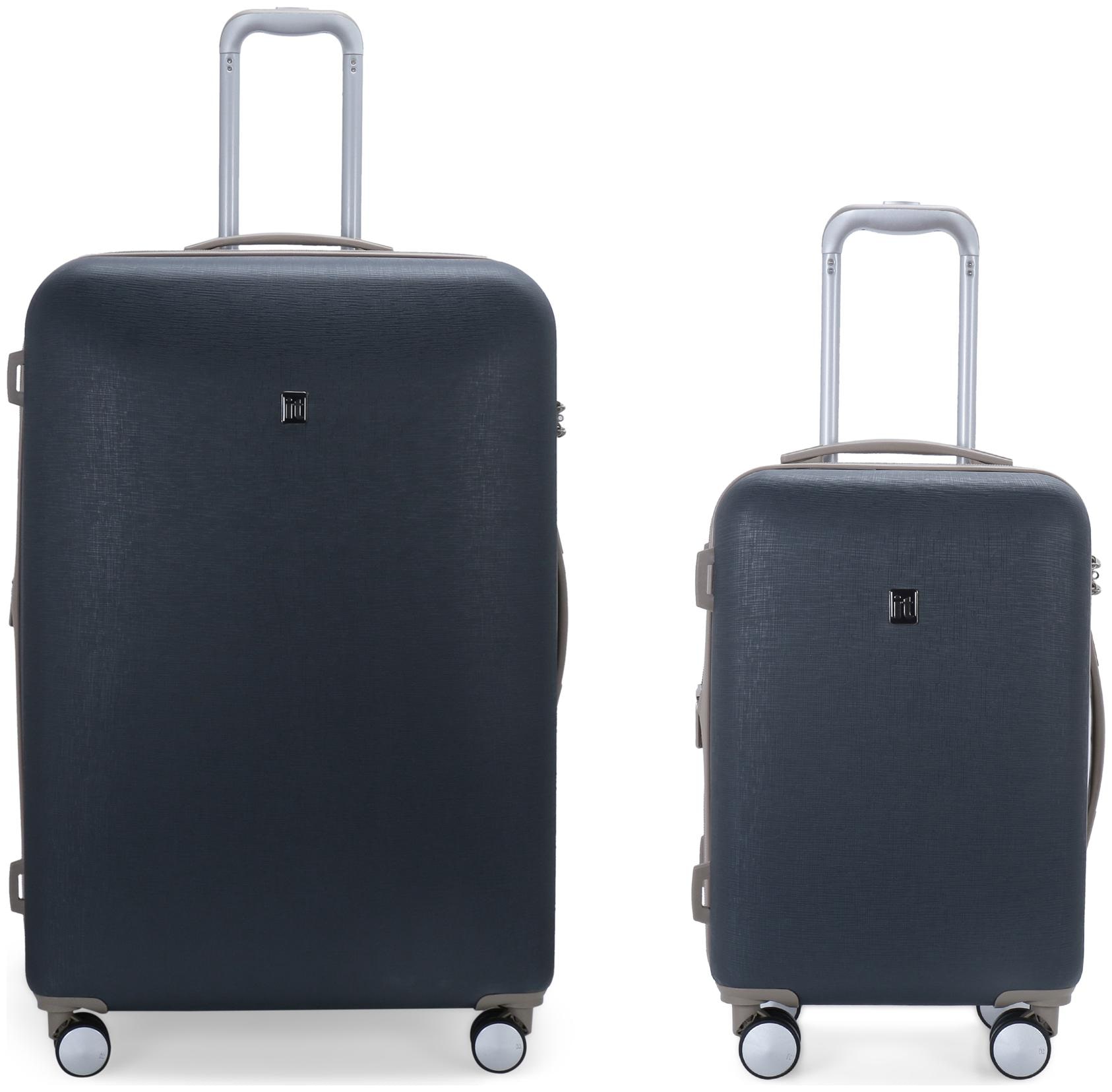 

IT Luggage Optative Cabin Large Size Hard Luggage Bag ( Grey 8 Wheels )