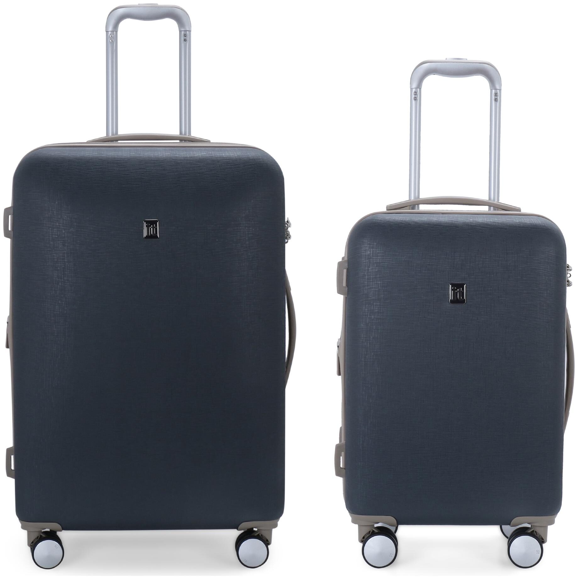

IT Luggage Optative Cabin Medium Size Hard Luggage Bag ( Grey 8 Wheels )