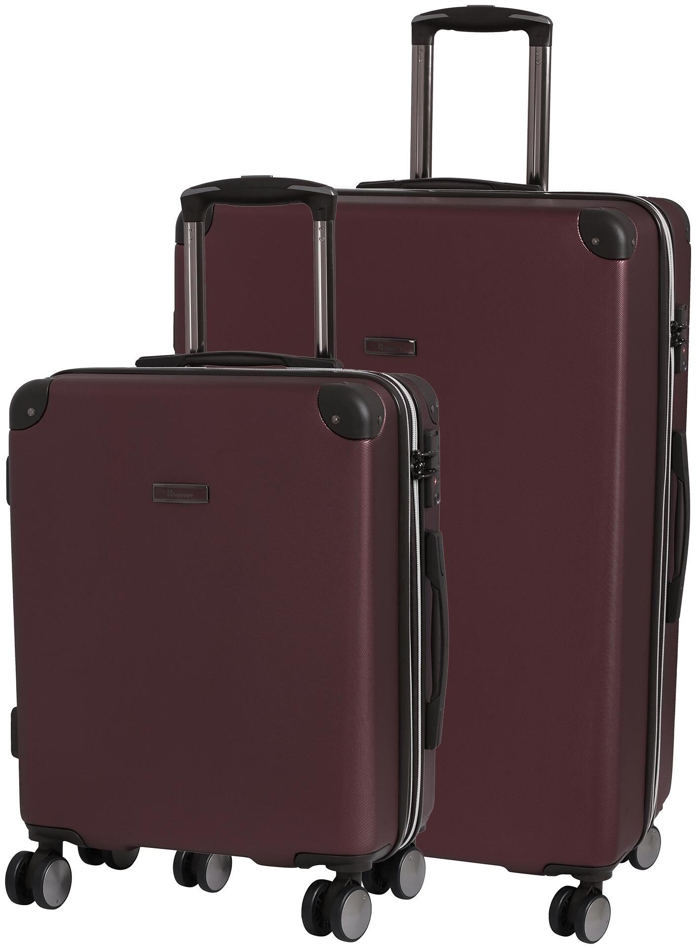 

IT Luggage Cabin Medium Size Luggage Set ( Brown 8 Wheels )