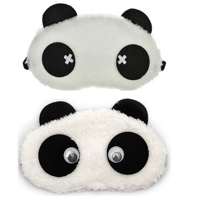 

Jenna Cross Eye Panda Sleeping Blindfold Eye Mask(Pack Of 2)
