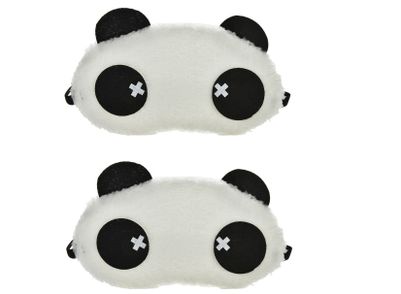 

Jenna Cross-2 Panda Sleeping Blindfold Eye Mask(Pack Of 2)