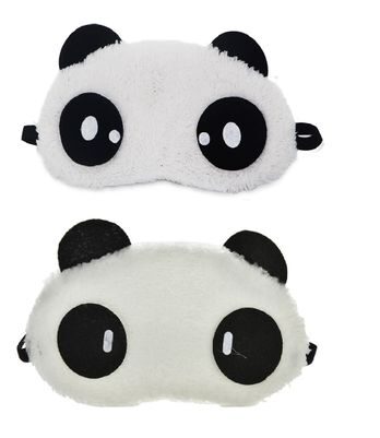 

Jenna Dot Cylinder Panda Sleeping Blindfold Eye Mask(Pack Of 2)