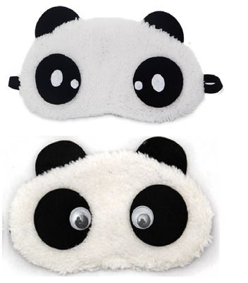 

Jenna Dot Eyes Panda Sleeping Blindfold Eye Mask(Pack Of 2)