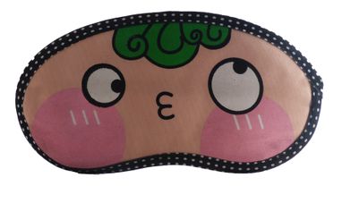 

Jenna GreenHair Cartoon Face Sleeping Eye Mask