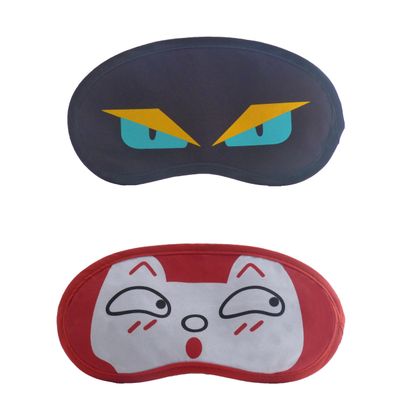

Jenna NinjaEye-RedSurpriseEye Mask for Insomnia Meditation Puffy Eyes and Dark Circles Sleeping Blindfold (Pack of 2)