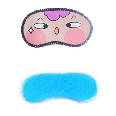 

Jenna PinkCheek Gel Eye Mask for Insomnia Meditation Puffy Eyes and Dark Circles Sleeping Blindfold