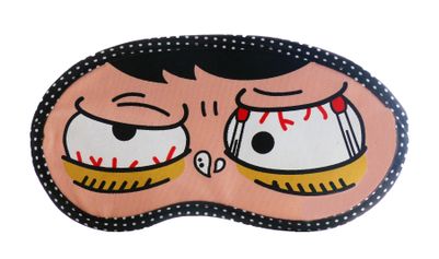 

Jenna Sleepy Cartoon Face Sleeping Eye Mask