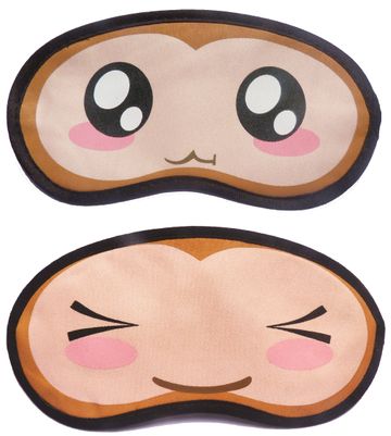 

Jenna BigEye WinkEye Cartoon Face Sleeping Eye Mask(Pack of 2)