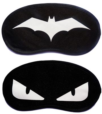 

Jenna WhiteBat WhiteEye Cartoon Face Sleeping Eye Mask(Pack of 2)