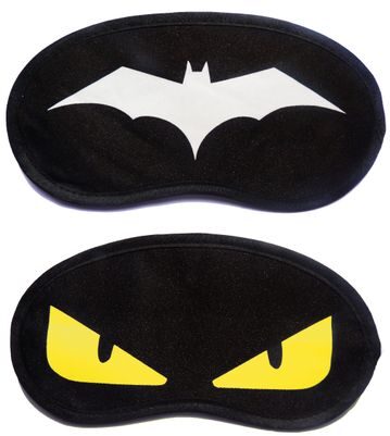 

Jenna WhiteBat YellowEye Cartoon Face Sleeping Eye Mask(Pack of 2)