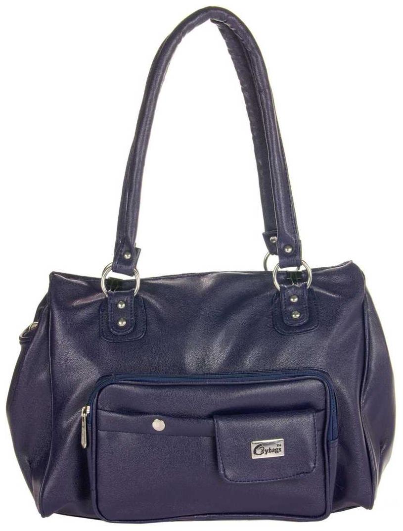 

JGSHOPPE Blue Synthetic Shoulder Bag - JGbset