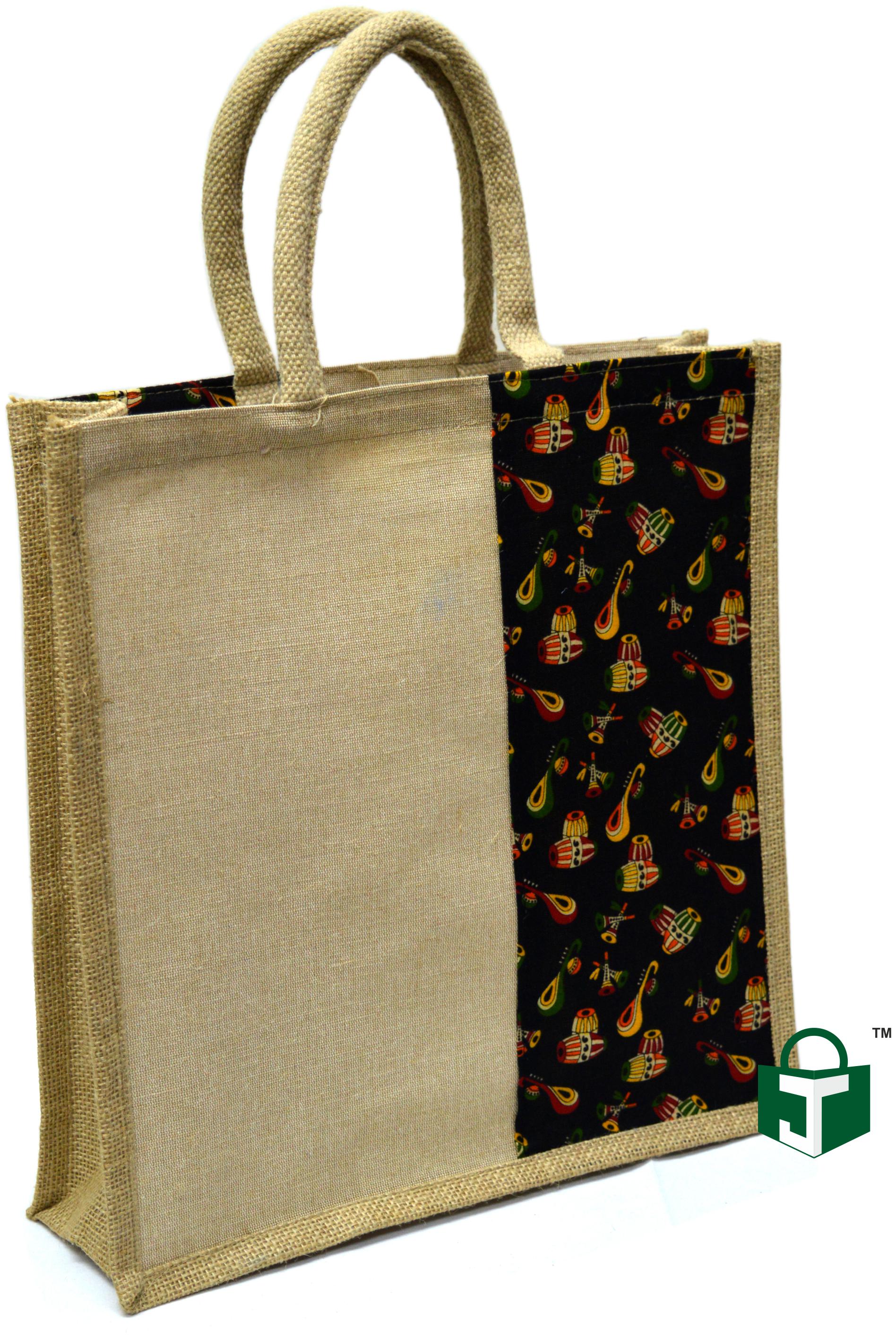 

Jineshwar Eco Friendly Designer Jute Hand Bag