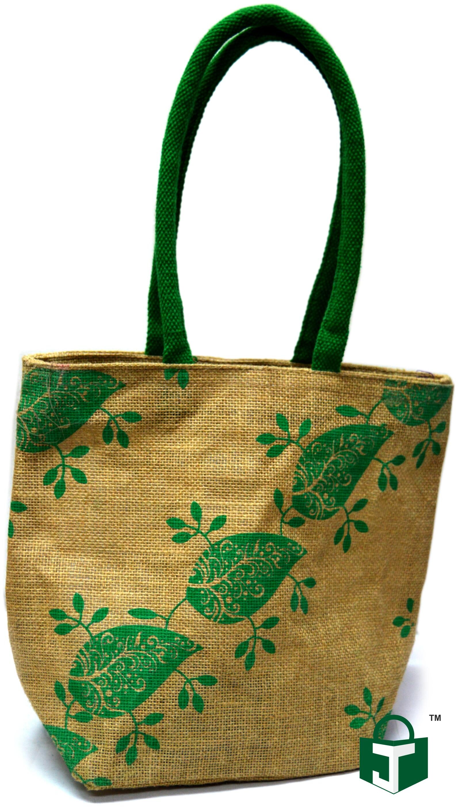 

Jineshwar Eco Friendly Designer Shoulder Bag - Green Mandala Art Printed
