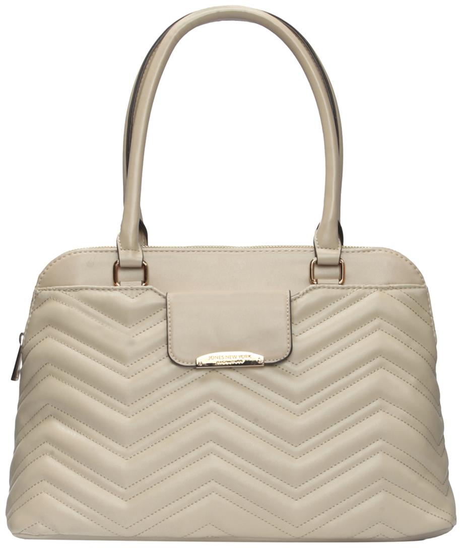 

Jones New York Signature Women Grey Synthetic Leather Messenger Bag