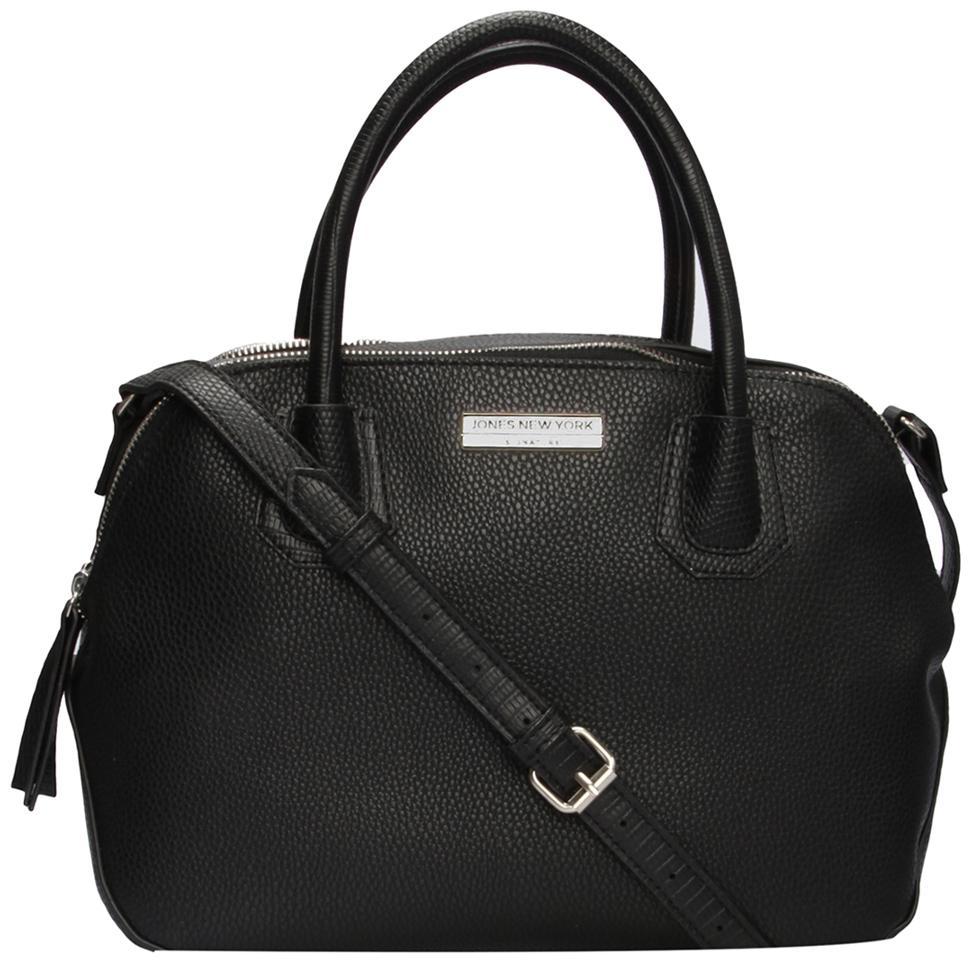

Jones New York Signature Women Black Synthetic Leather Messenger Bag