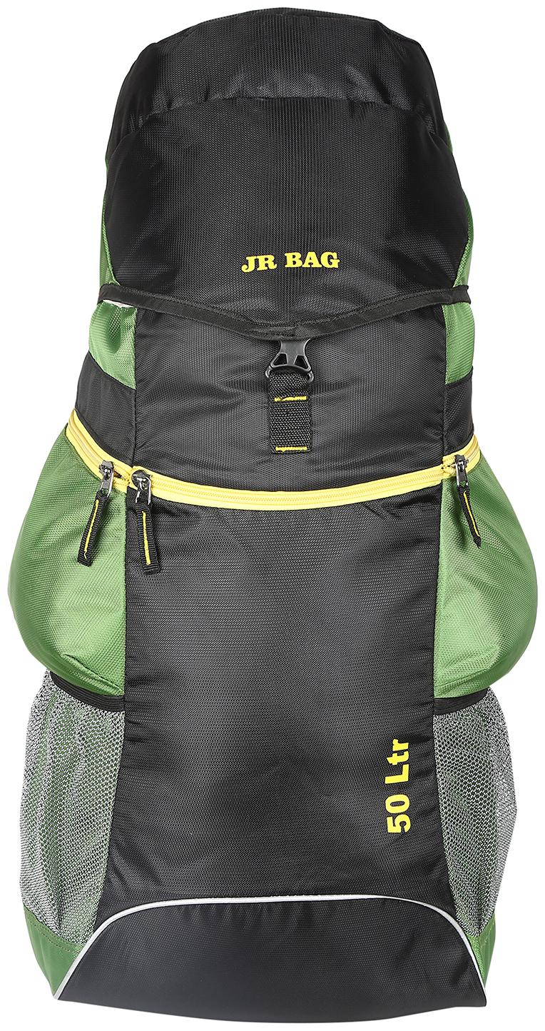 

JR Bag 50 LTR Travel Rucksack Backpack (Green) Trekking Backpacks Camping Bagpack Hiking Daypack Bag