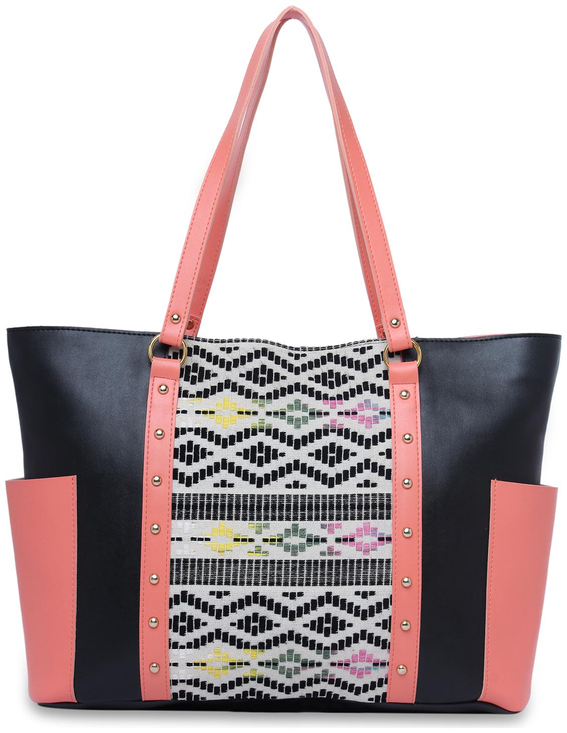 

Kanvas Katha Multi PU Handheld Bag