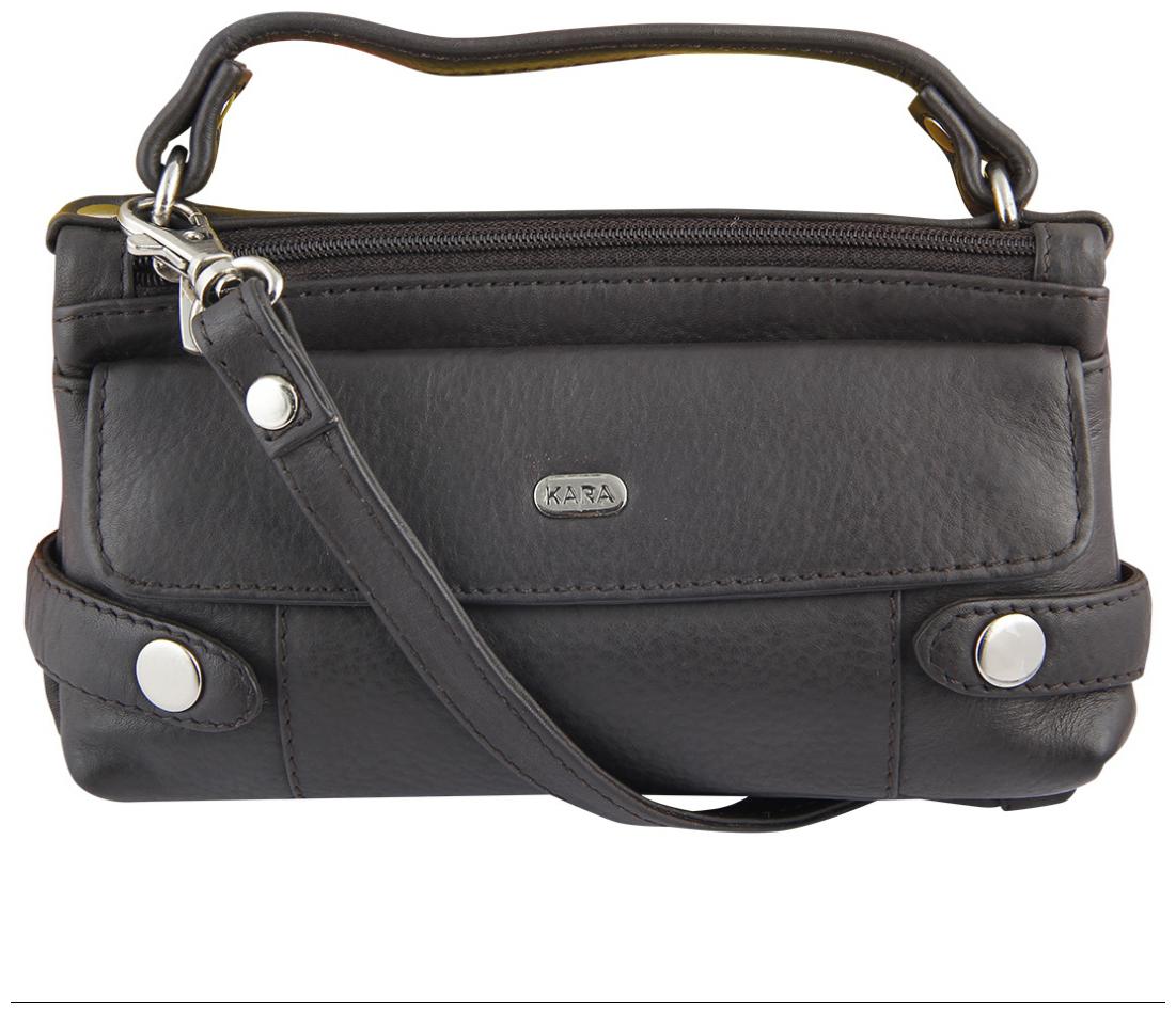 

Kara Brown Color Sling Bag For Women