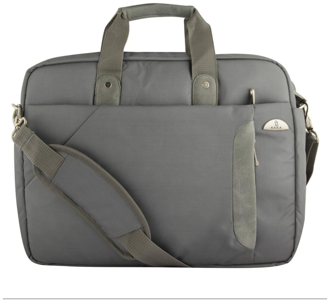 

Kara Grey Color Laptop Messenger Bag