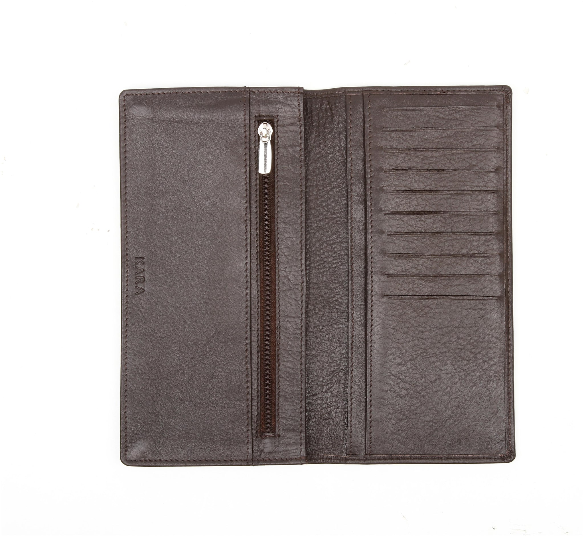 

Kara Women Brown Leather Wallet