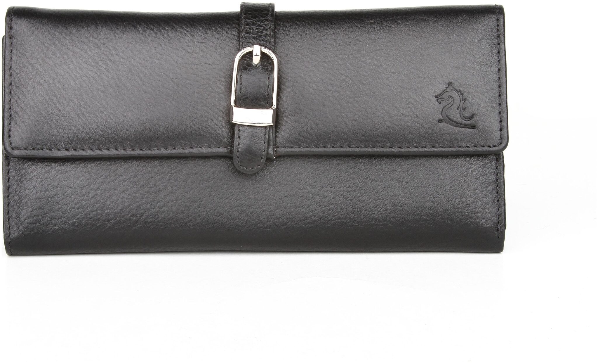 

Kara Women Black Leather Wallet