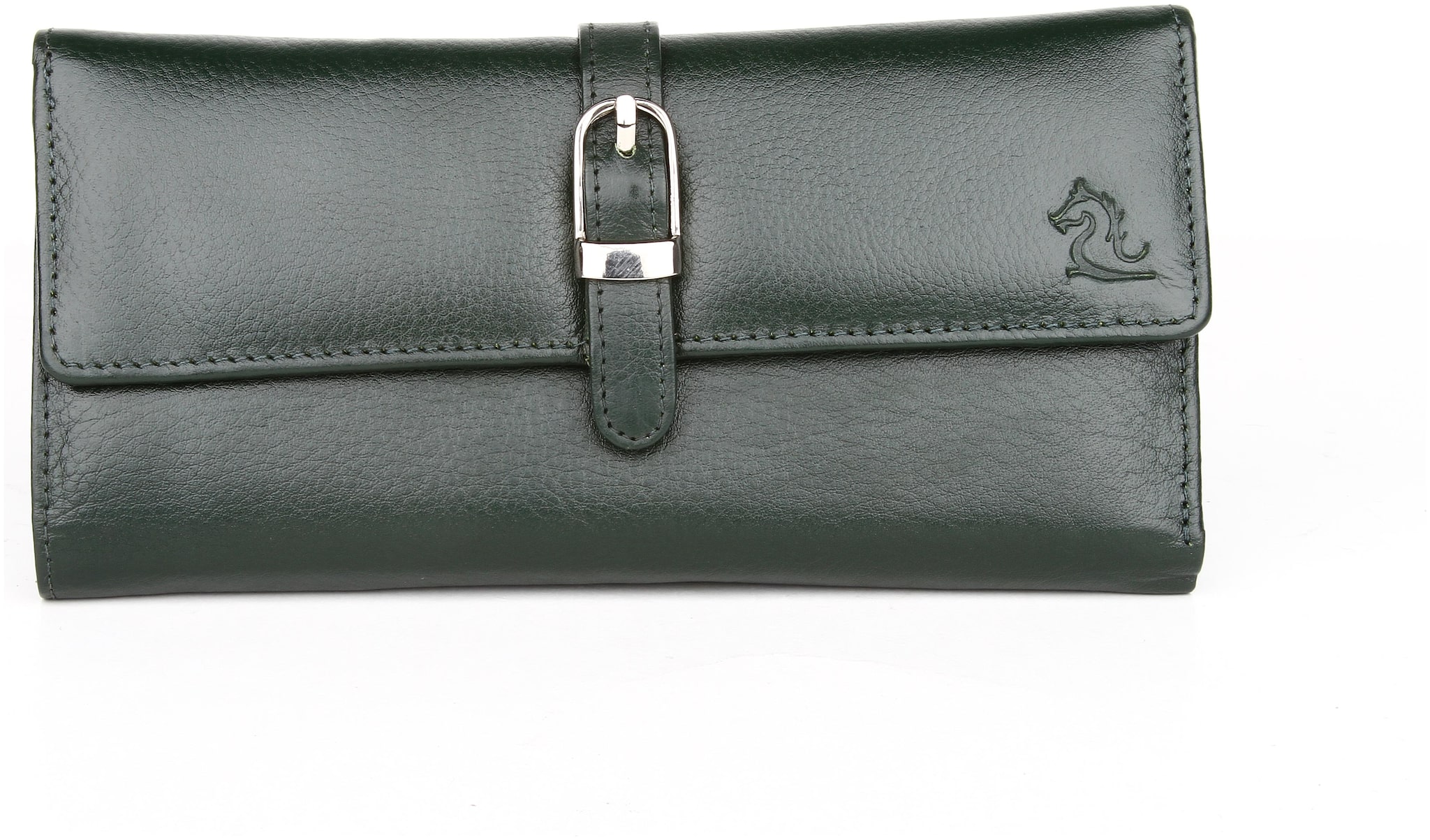

Kara Women green Leather Wallet