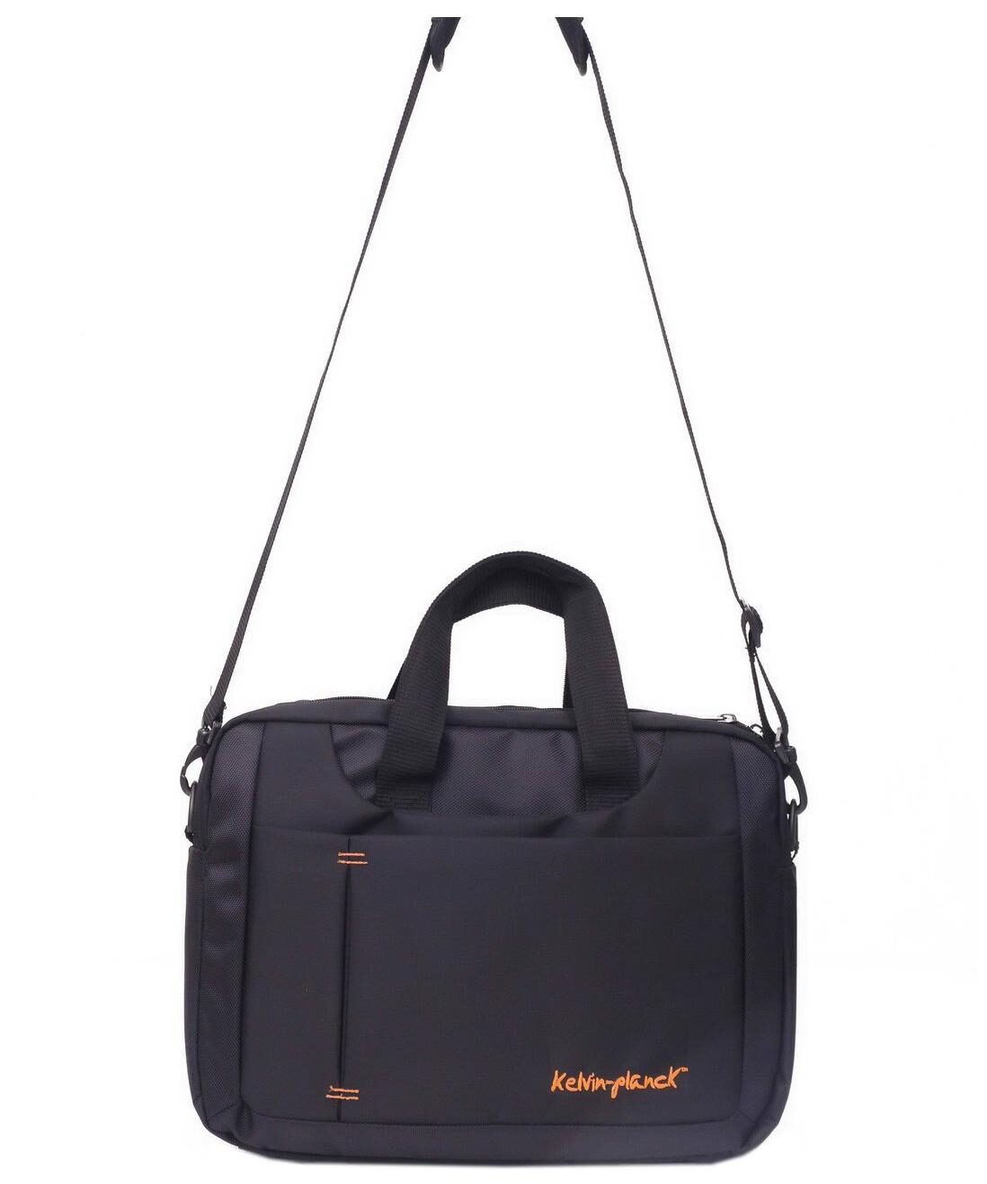 

Kelvin Planck Black Polyester Laptop backpack