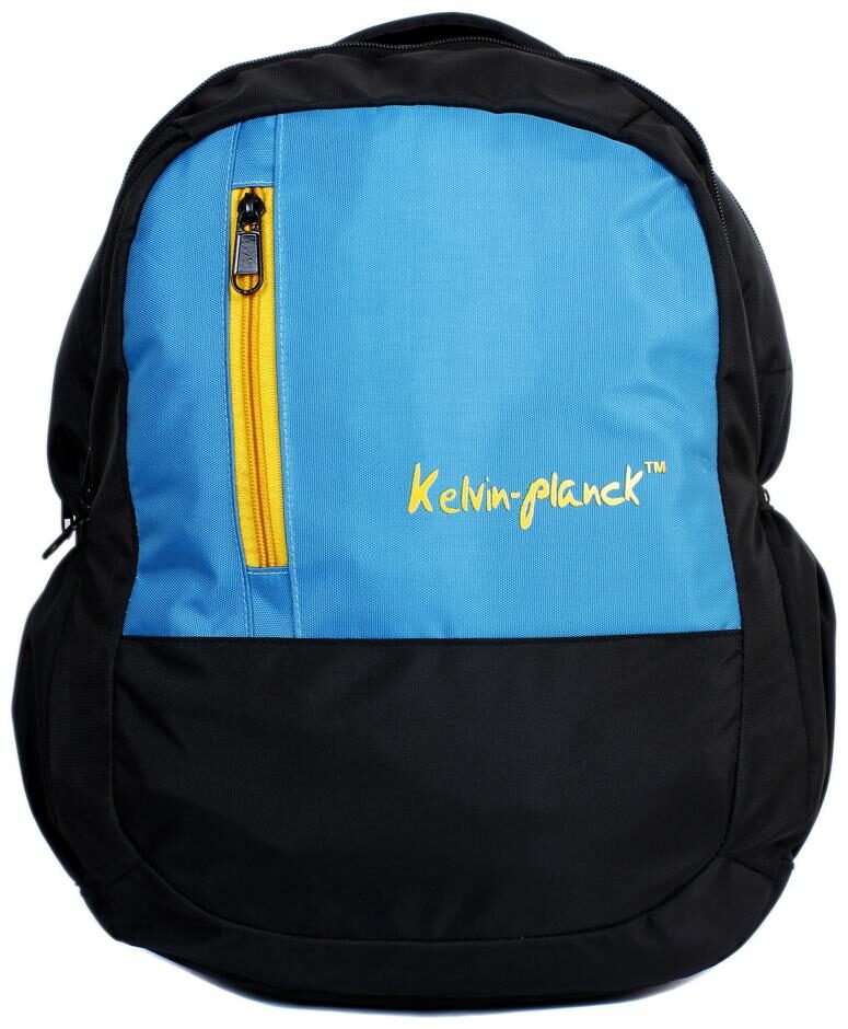 

Kelvin Planck Black Polyester Laptop Backpack