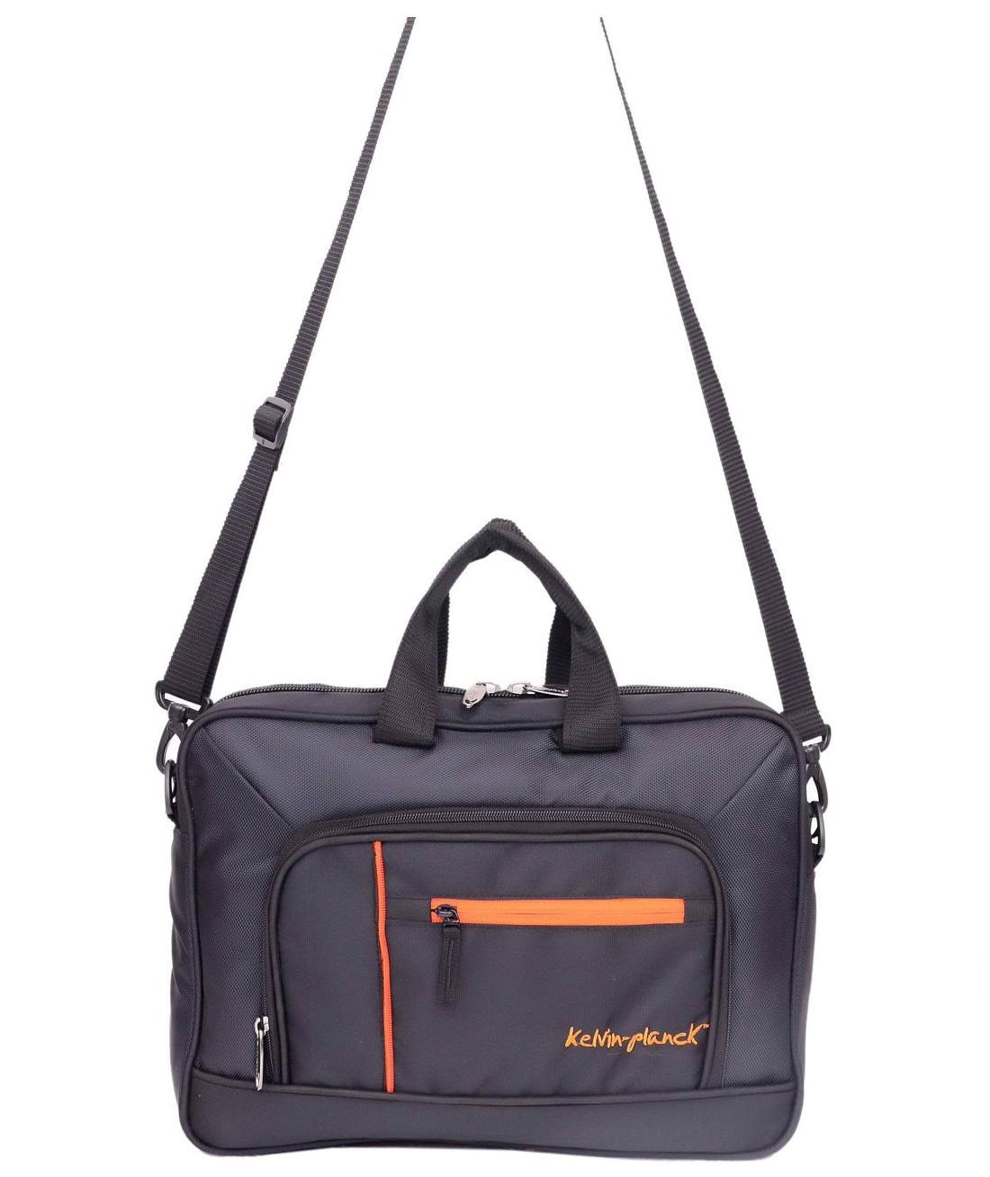 

Kelvin Planck Black Polyester Laptop backpack