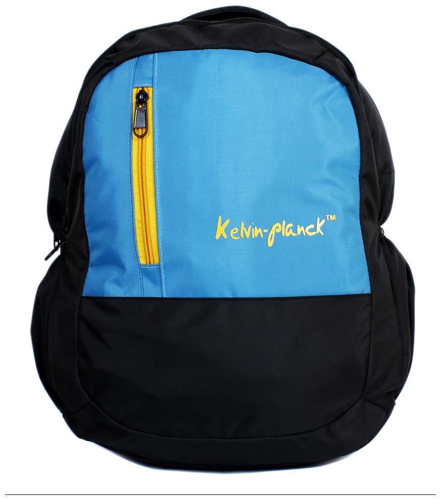 Kelvin Planck Black Laptop Backpack for HP Pavilion15 ak007tx