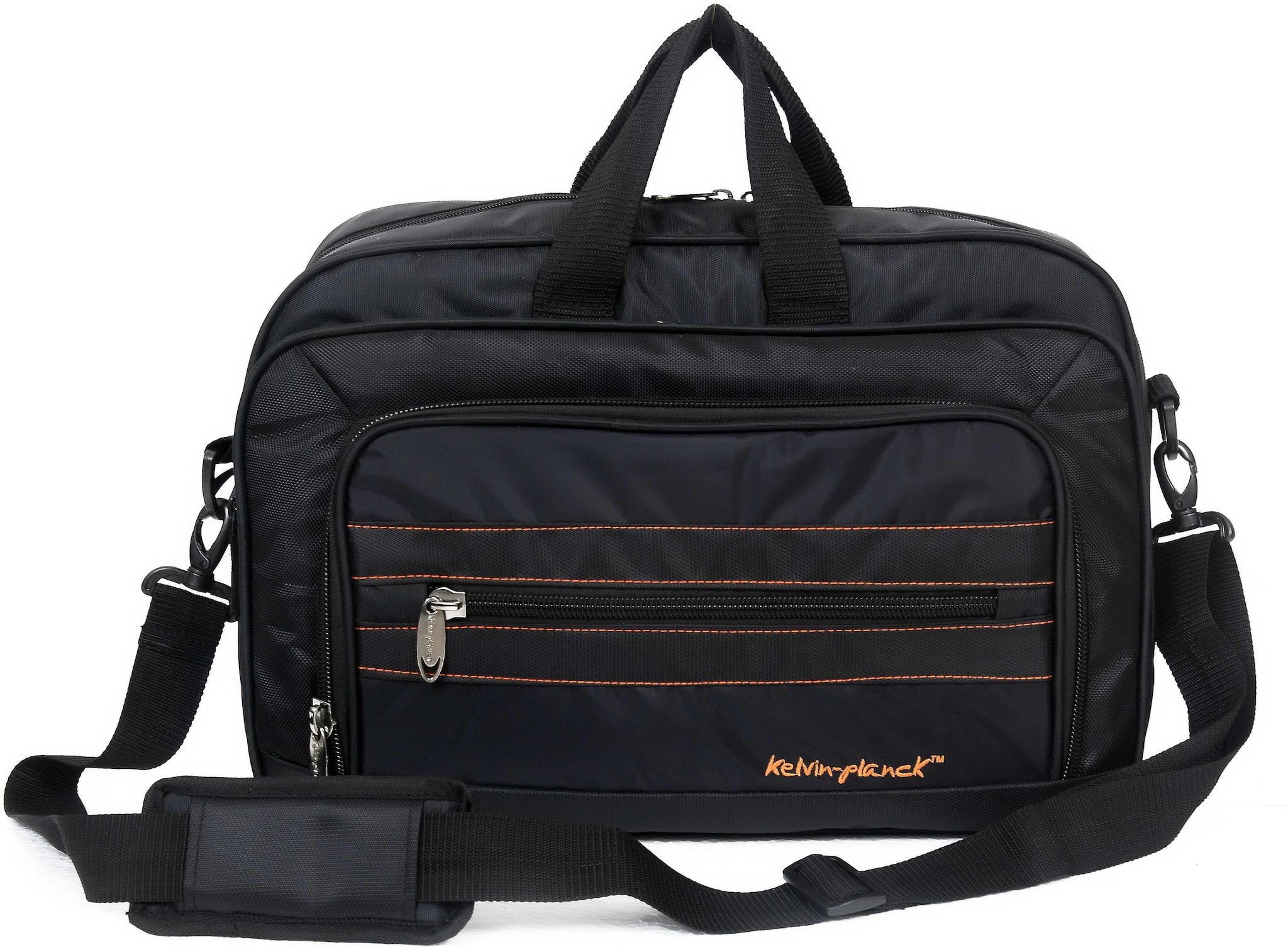 

Kelvin Planck Black Laptop Messenger Bag-Formal Office Side Bag For Men