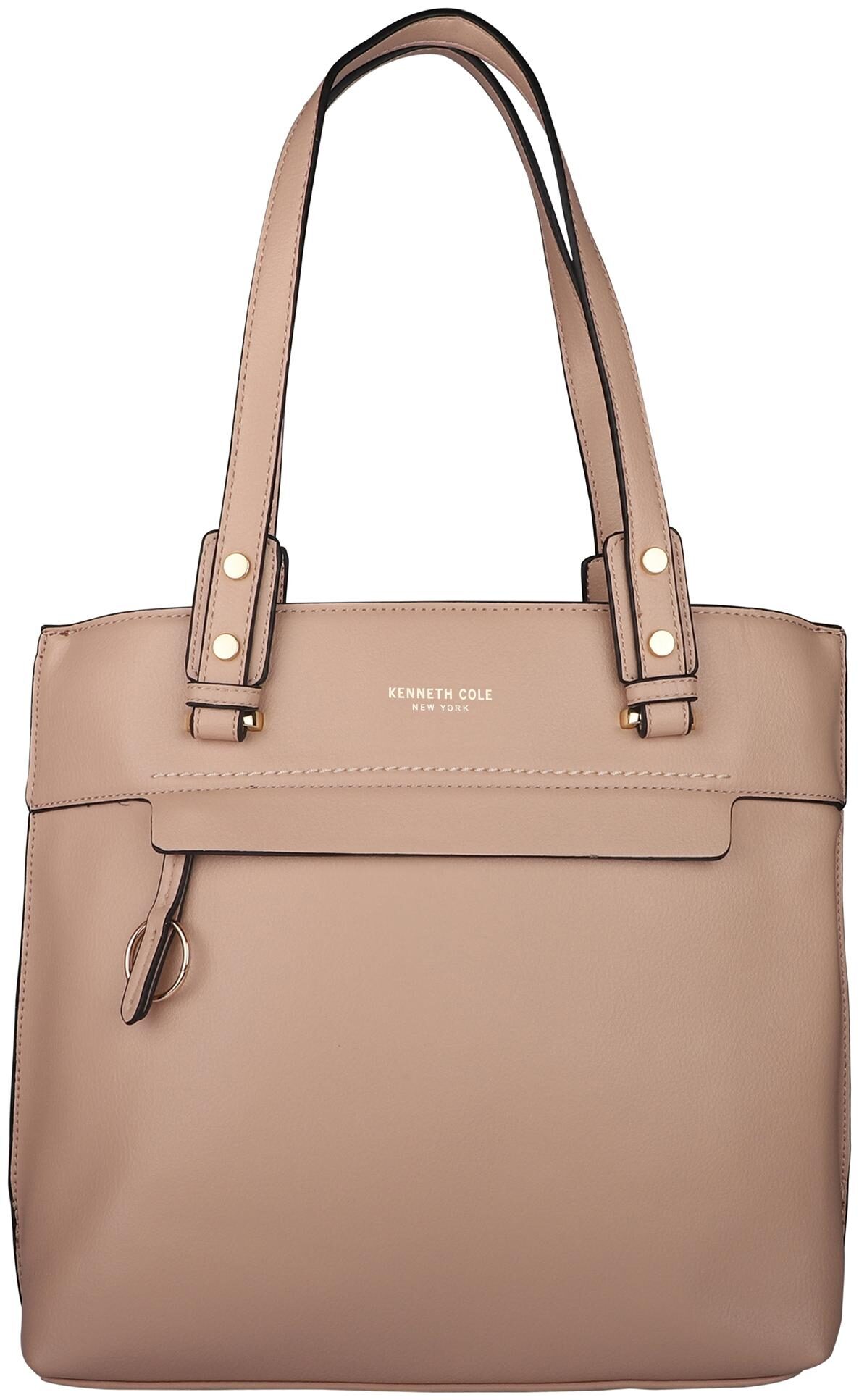 

Kenneth Cole Women Solid PU - Tote Bag Beige