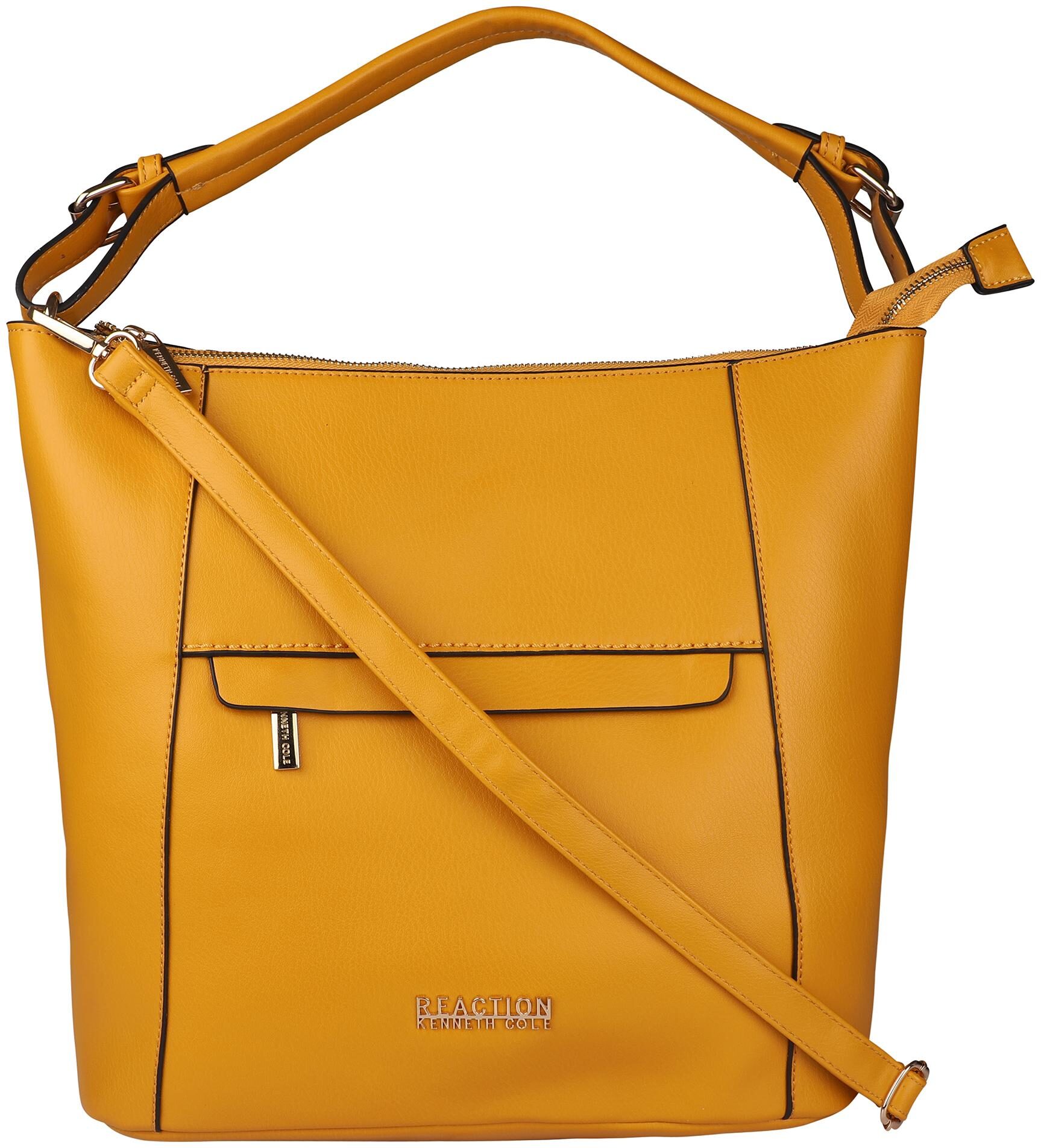 

Kenneth Cole Yellow PU Hobo Bag
