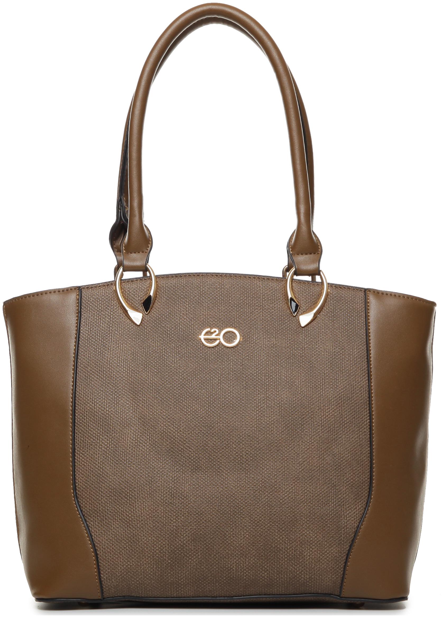 

E2O Brown PU Handheld Bag
