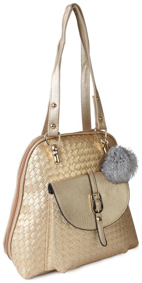 

Kleio Beige PU Backpack