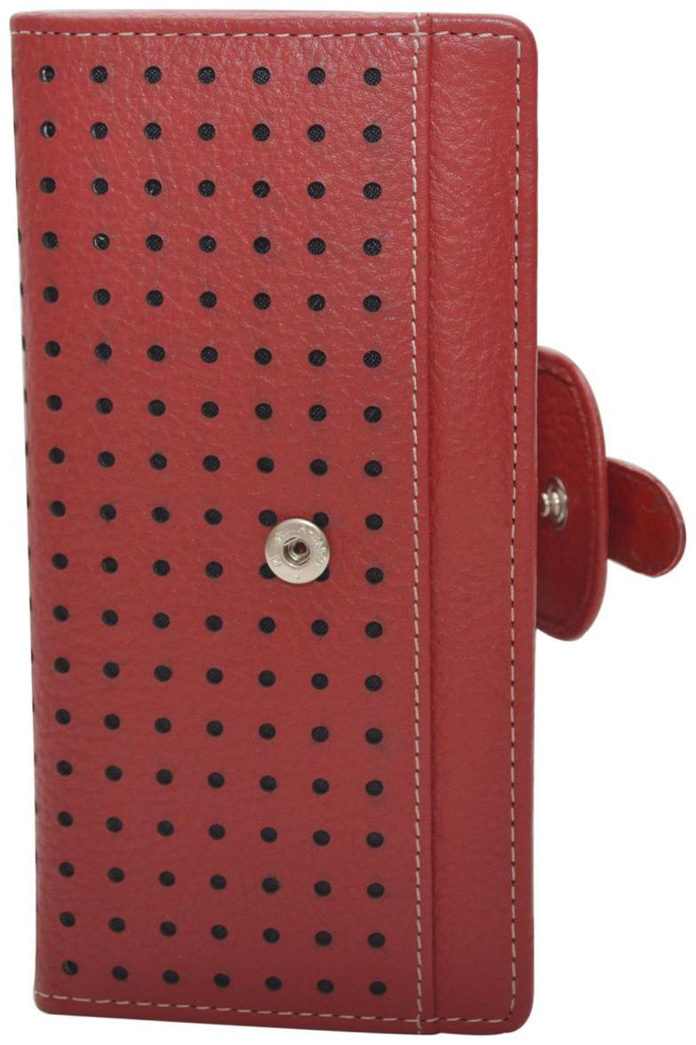 

Knott Women Red Leather Wallet