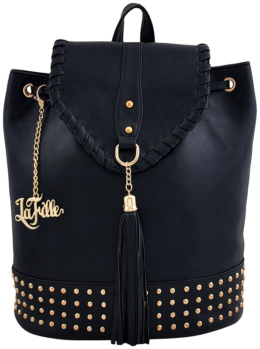 

La Fille Blue PU Backpack