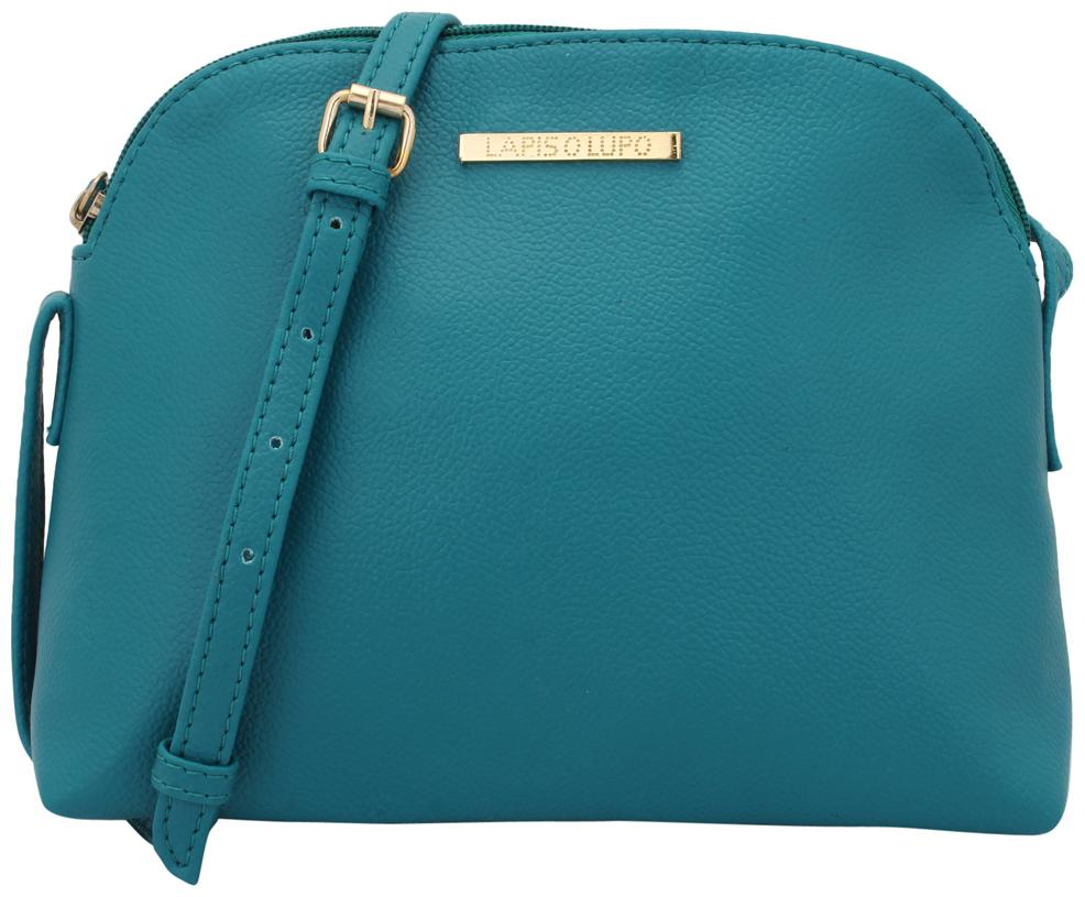

Lapis O Lupo Multi Faux Leather Solid Sling Bag