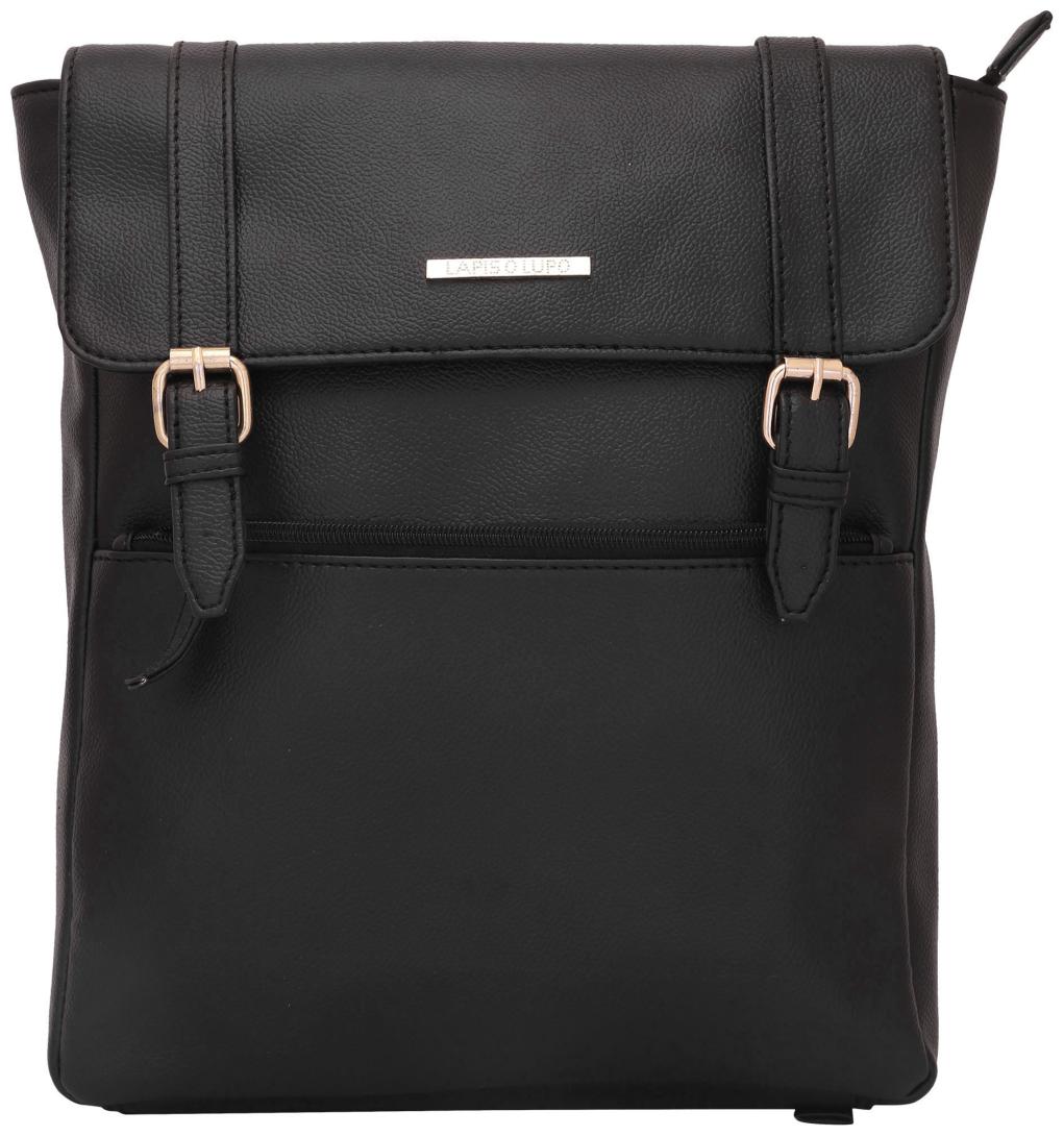 

Lapis O Lupo Grey PU Backpack
