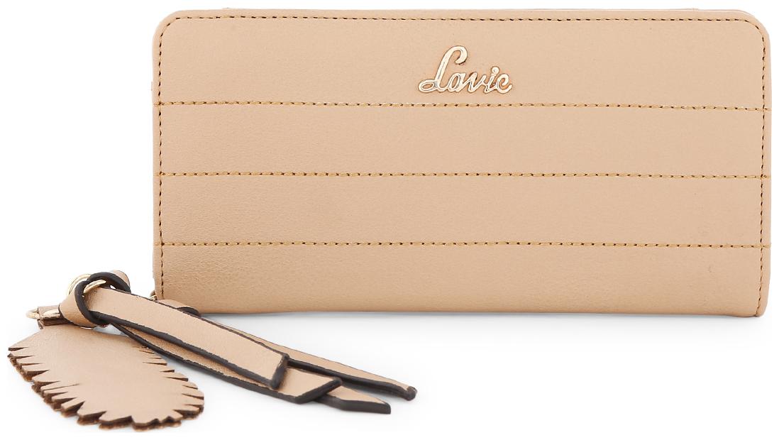 

LAVIE Women Beige Leather Wallet