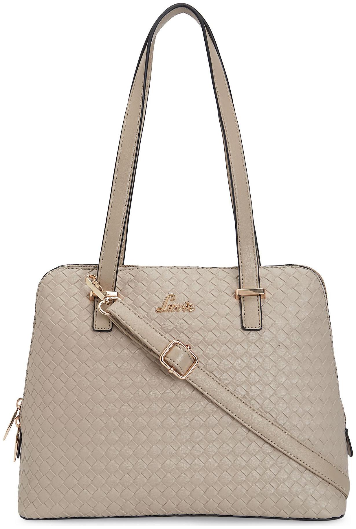 

LAVIE Beige PU Satchel