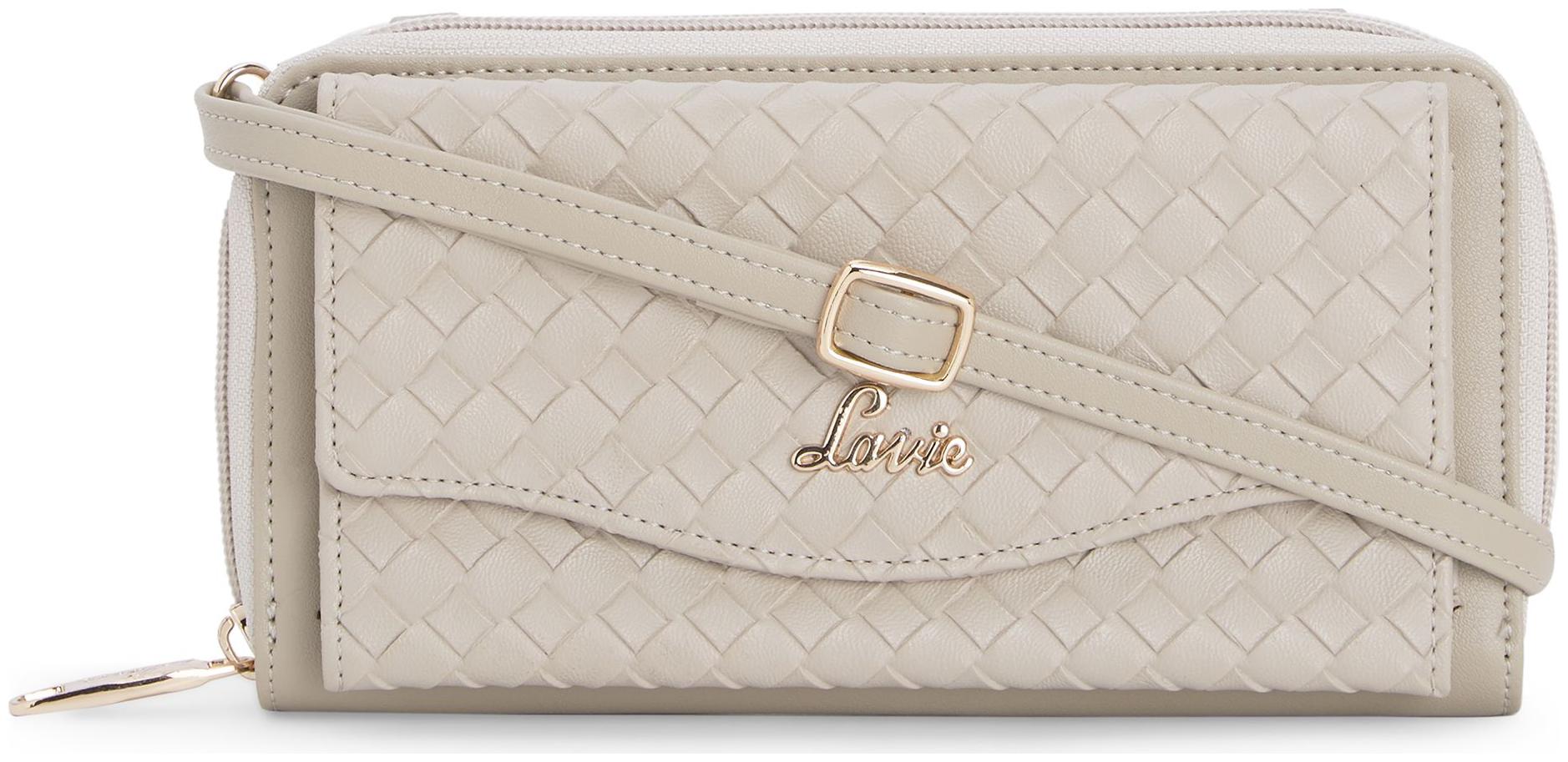 

LAVIE Women Beige PU Wallet