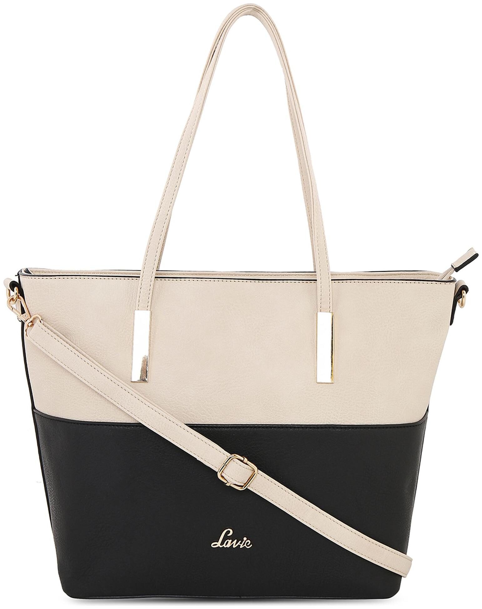 

LAVIE Beige PU Handheld Bag