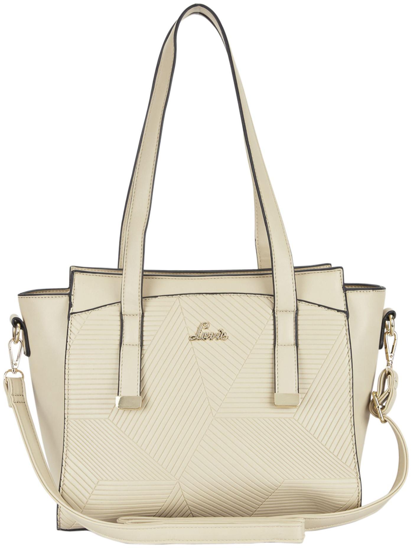 

LAVIE Beige PU Satchel