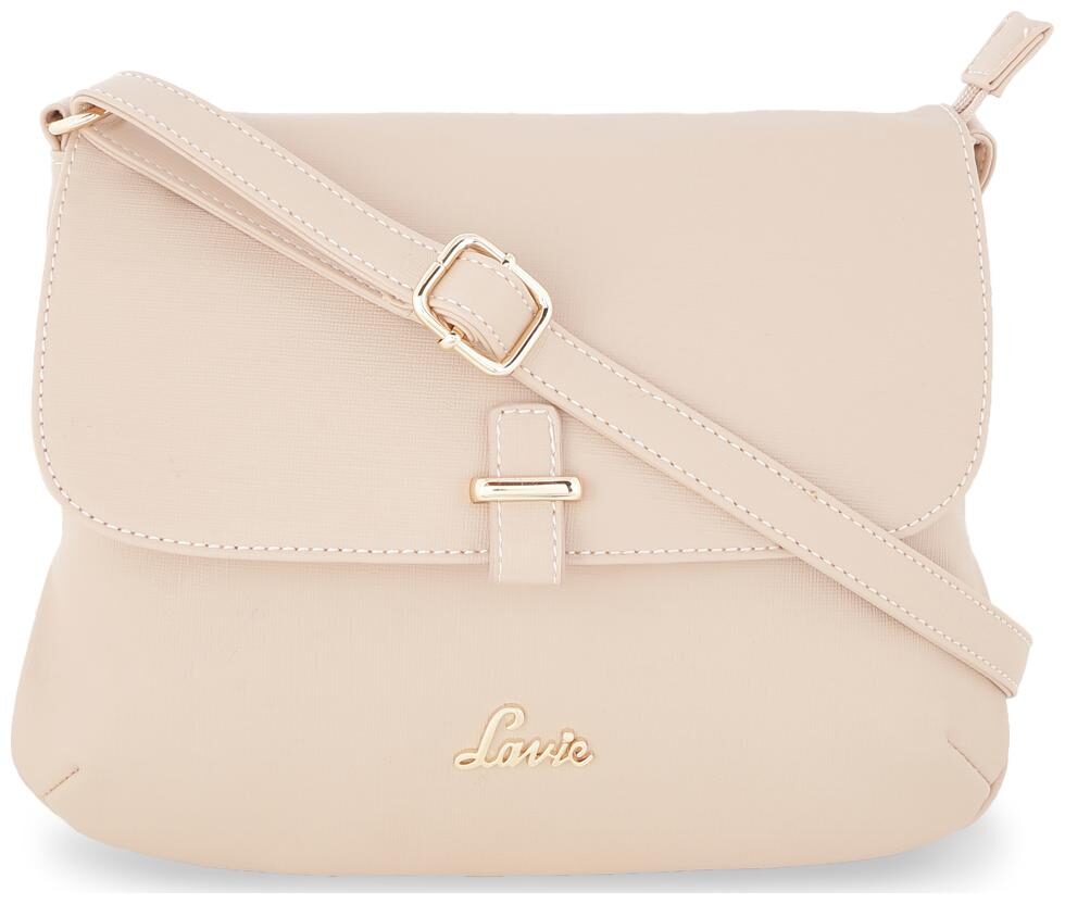 

Lavie Beige Women Sling Bag