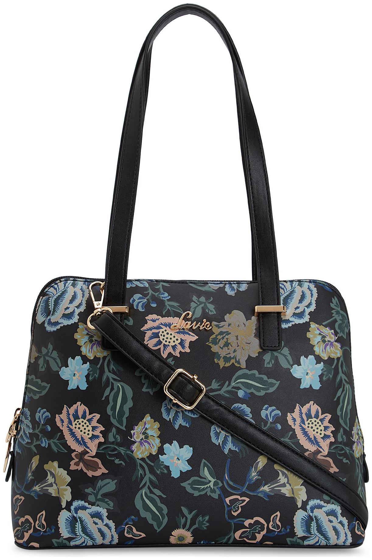 

LAVIE Black PU Satchel