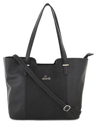 

LAVIE Black Faux Leather Handheld Bag