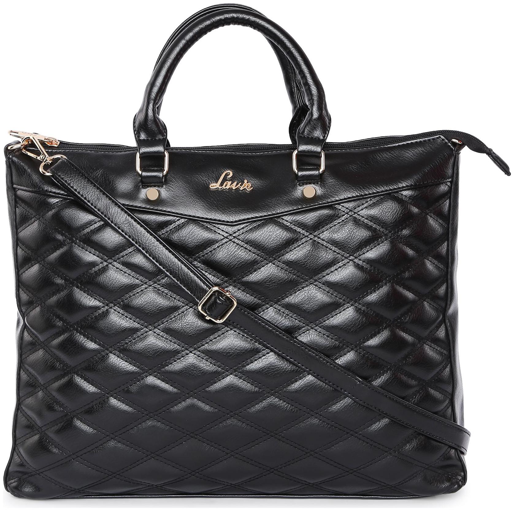 

LAVIE Black PU Handheld Bag